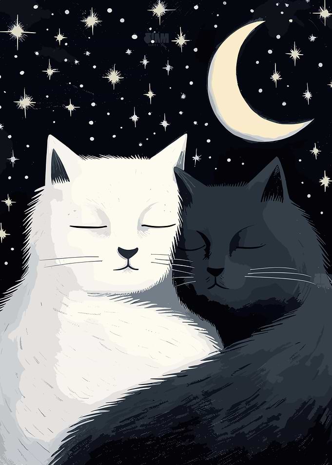 Black And White Cats