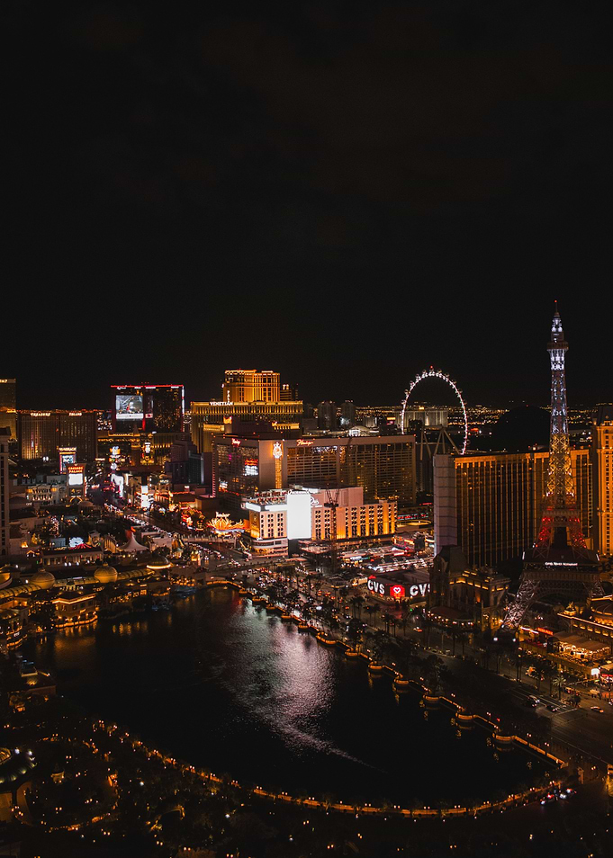 Las Vegas Strip Night view