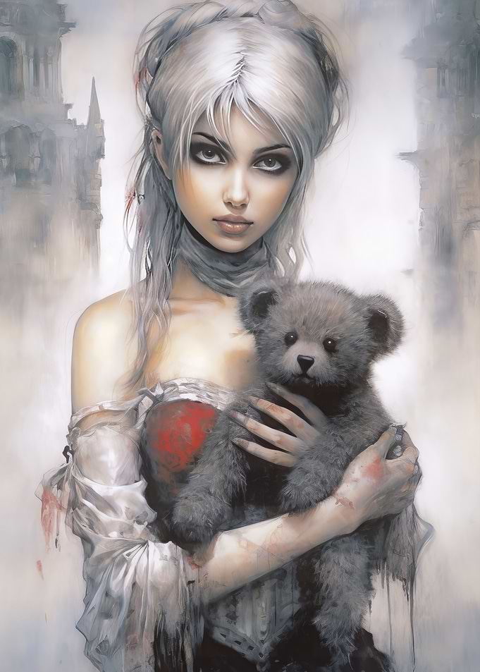 Woman teddy
