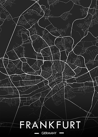 frankfurt map