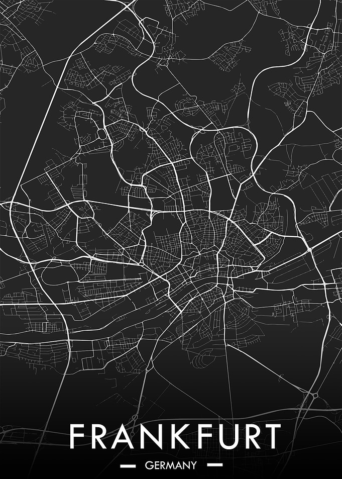 frankfurt map