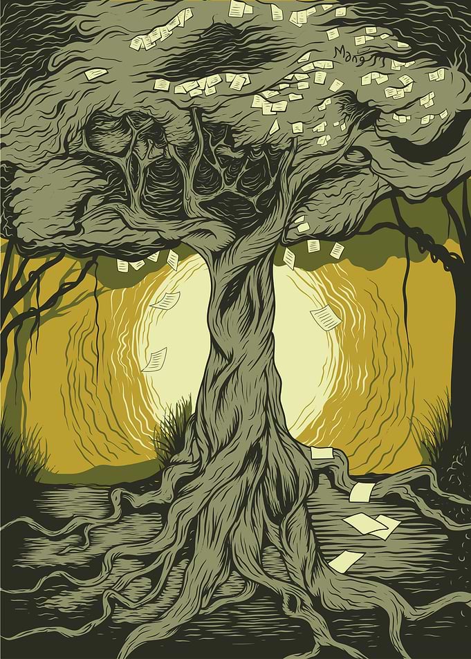 Artwork tree of life