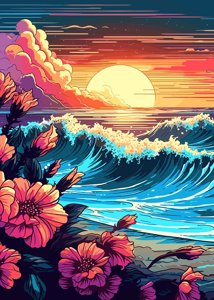 Beach Flowers