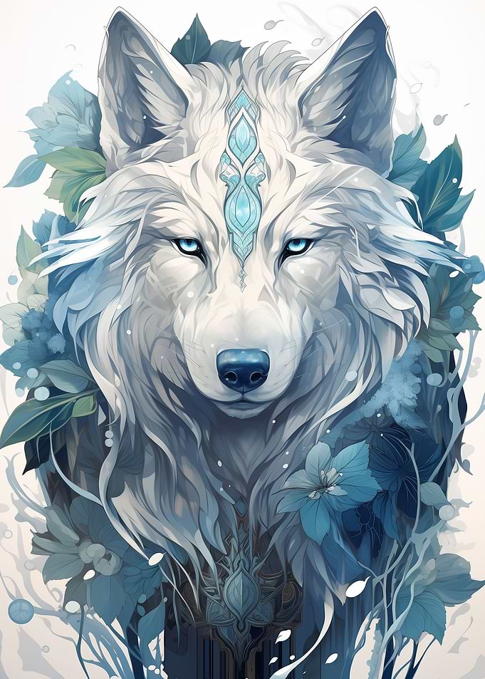 Blue Wolf Flowers