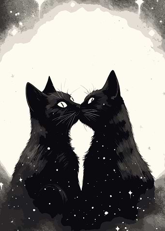 Black And White Cats
