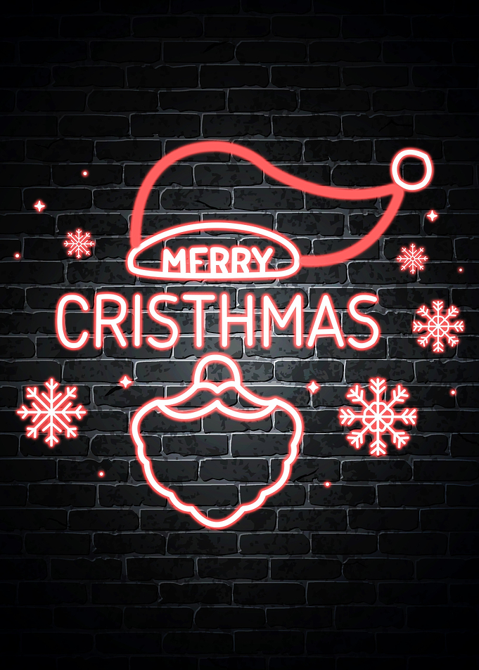 Merry Christmas neon