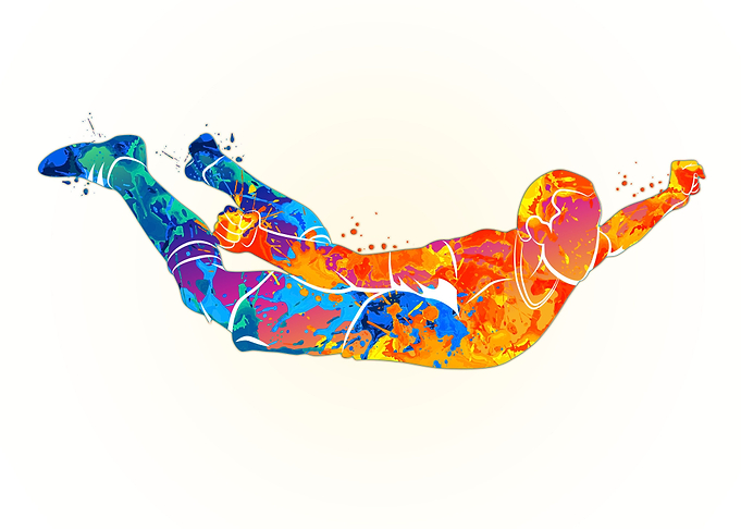 Soccer player celebrating
