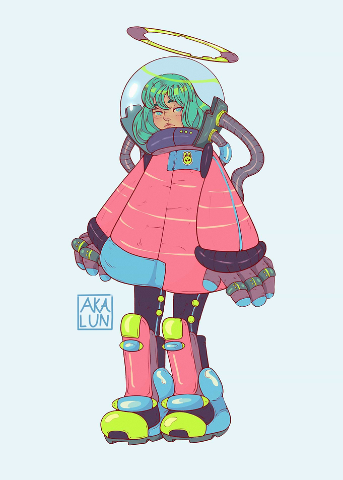 Space girl