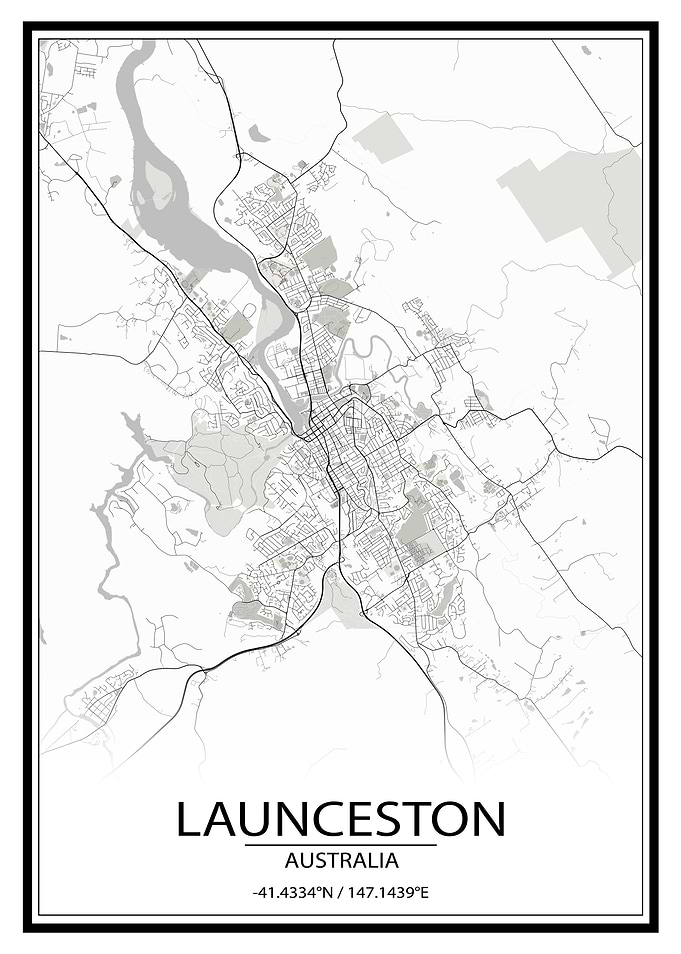 Launceston White City Map