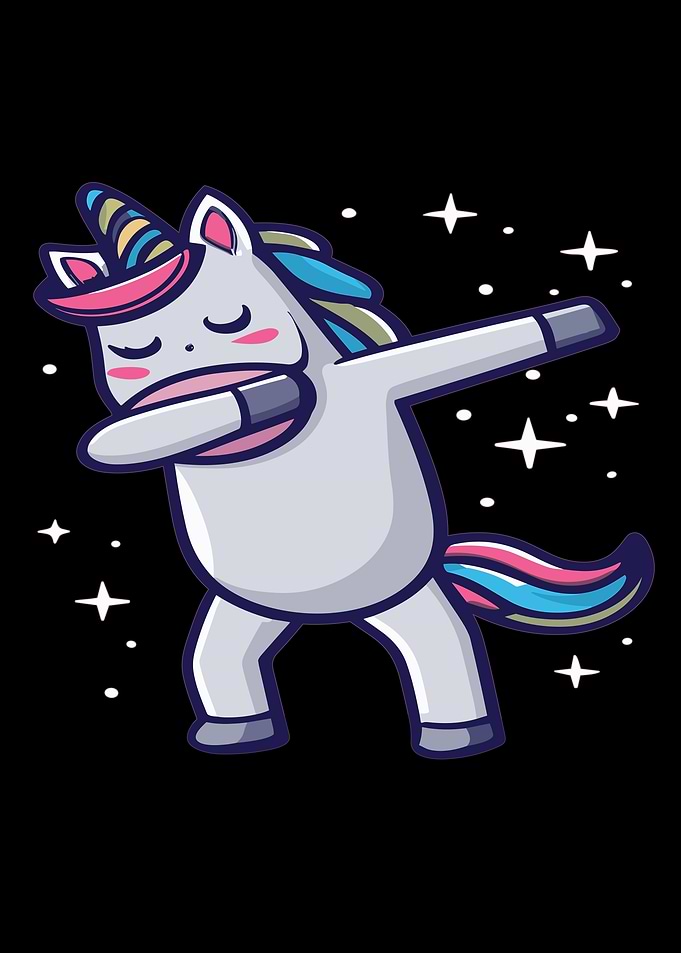 Dabbing Unicorn Unicorn