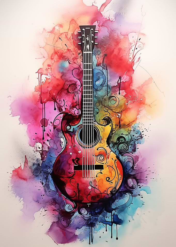 Rainbow Guitar