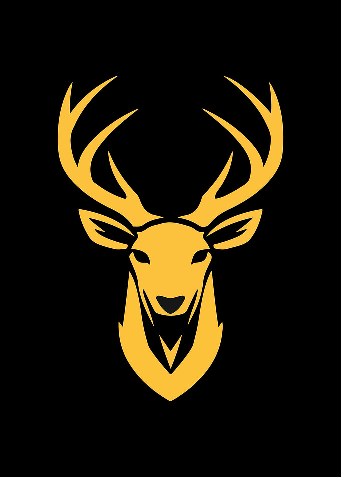 Deer Stencil Design