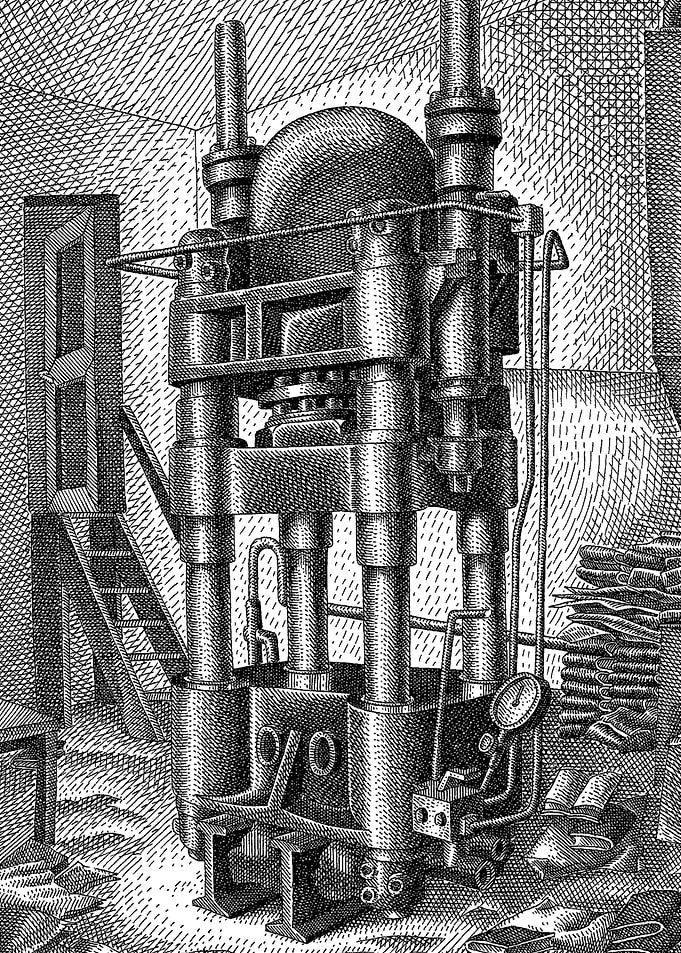 Paper press