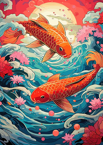 Koi Japanese Landscapes