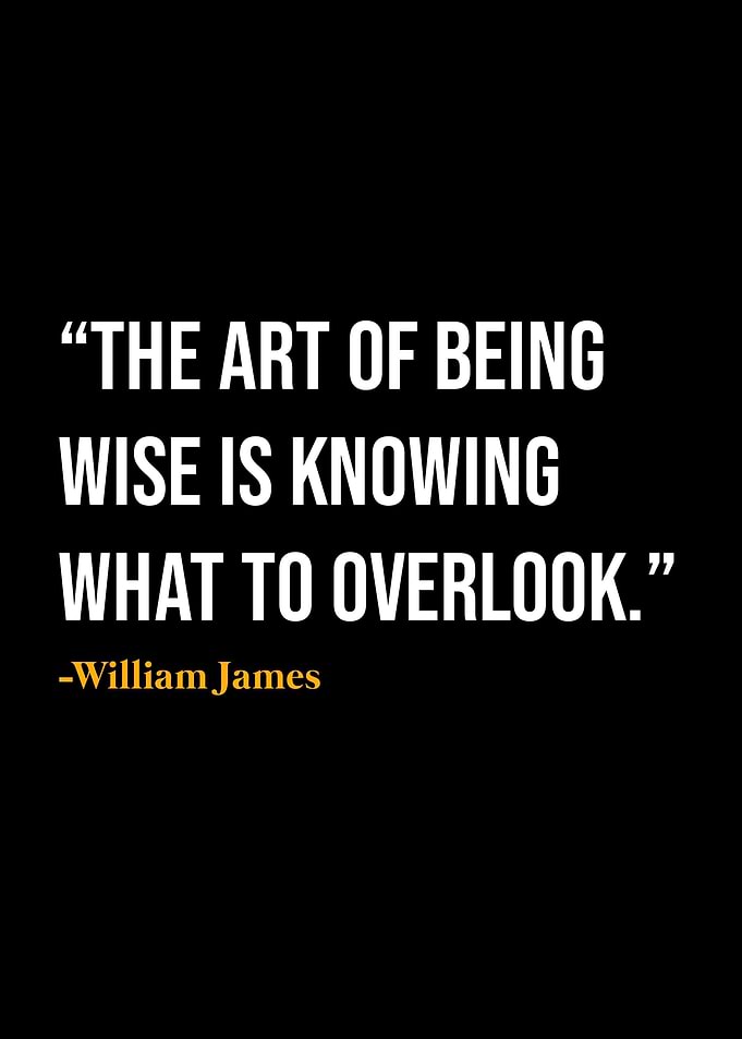 William James Quote