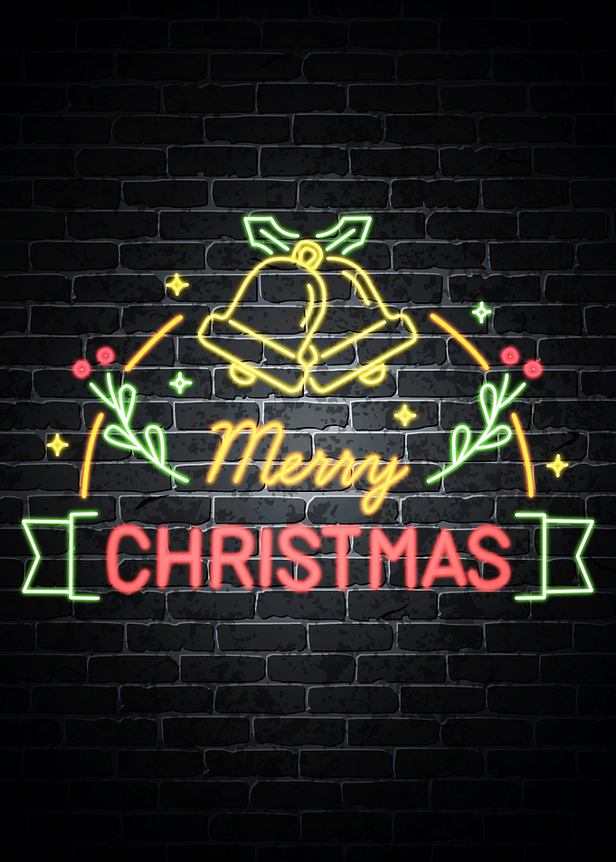 Merry Christmas neon