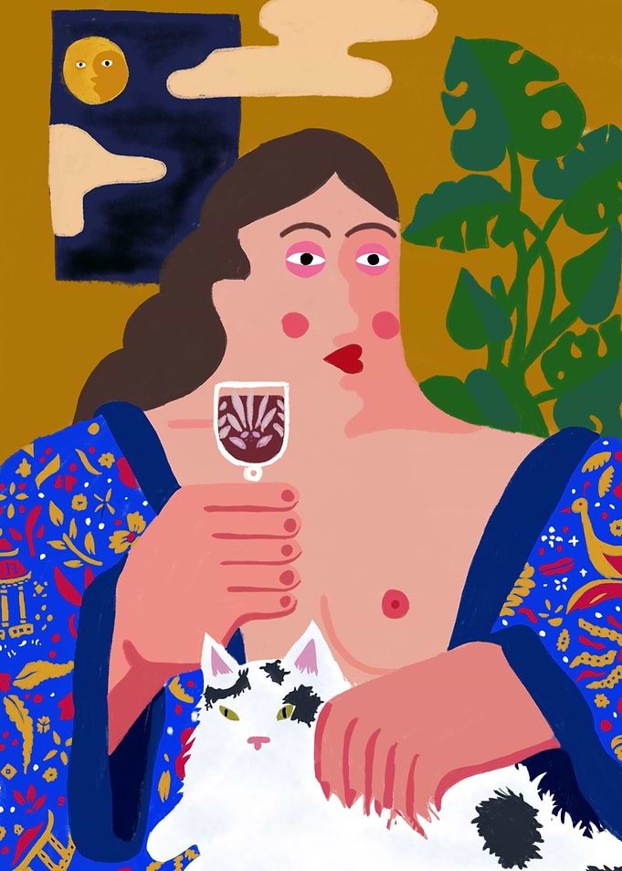 Portrait With Tits Out