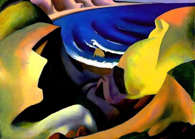 Thomas Hart Benton Cliffs
