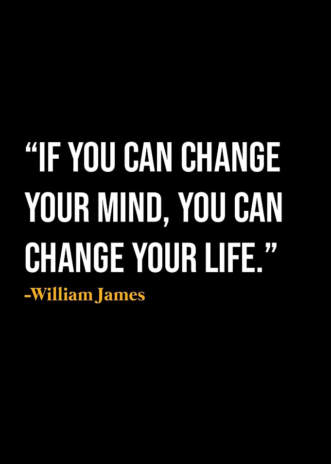 William James Quote