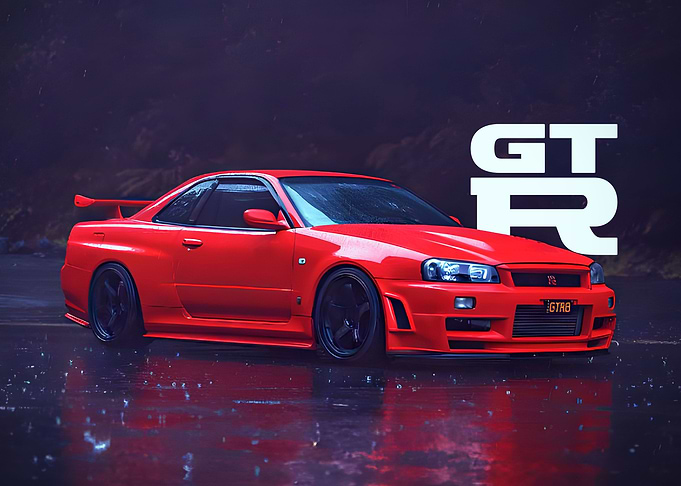 Nissan Skyline GTR R34