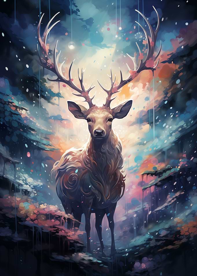 Galactic Fauna Deer