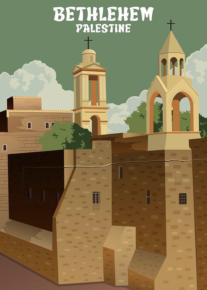 Bethlehem Palestine Poster