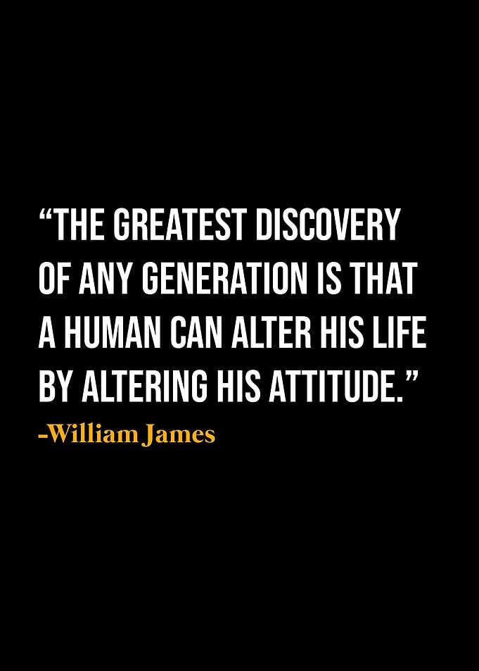 William James Quote