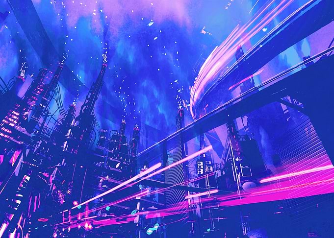 Scenery Futuristic City