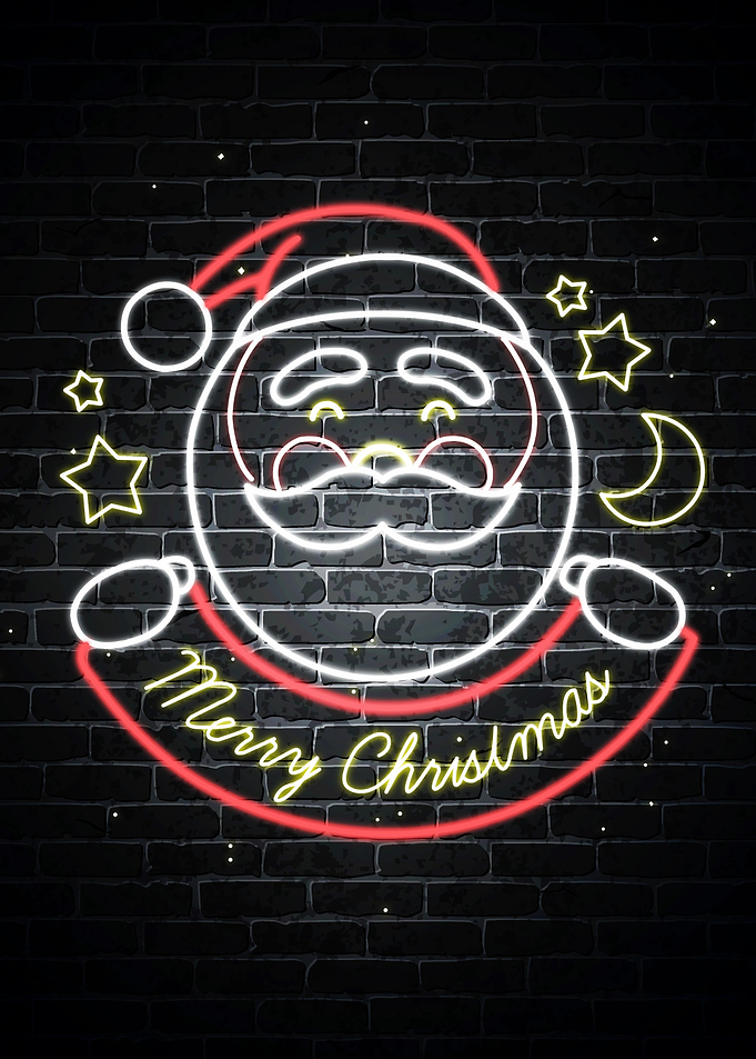 Merry Christmas neon