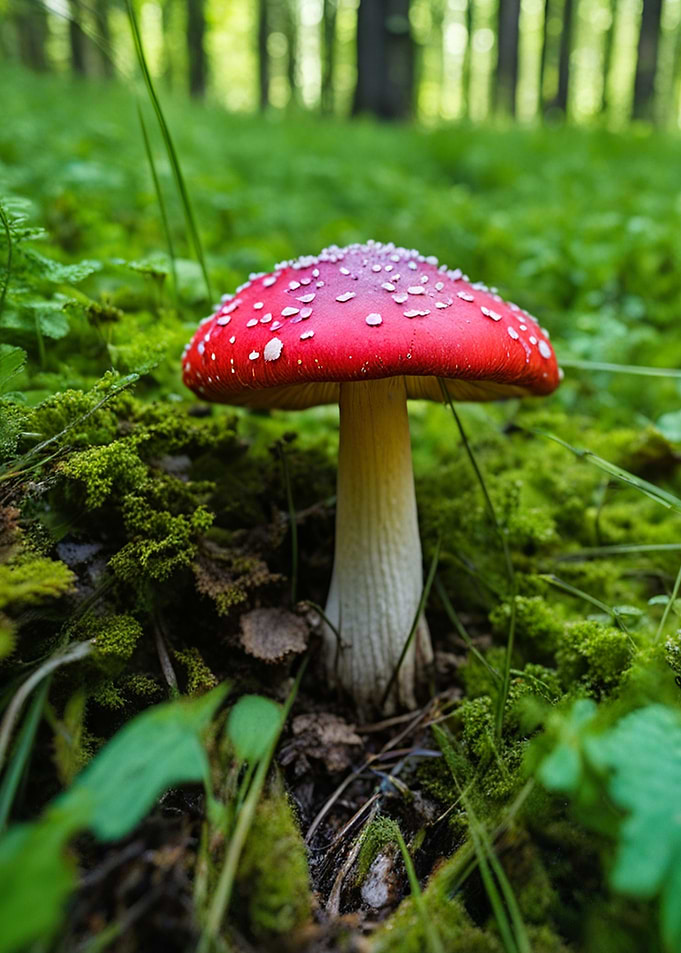 Red mushroom