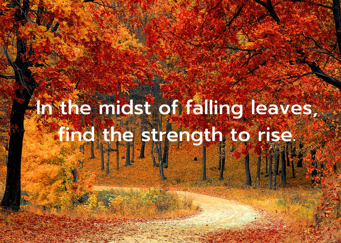 Fall inspirational quotes