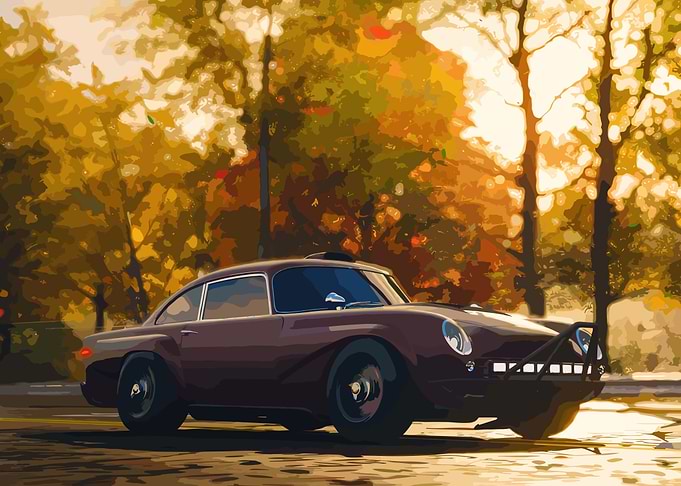 vintage car