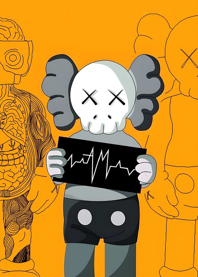 Kaws Art Graffiti Street