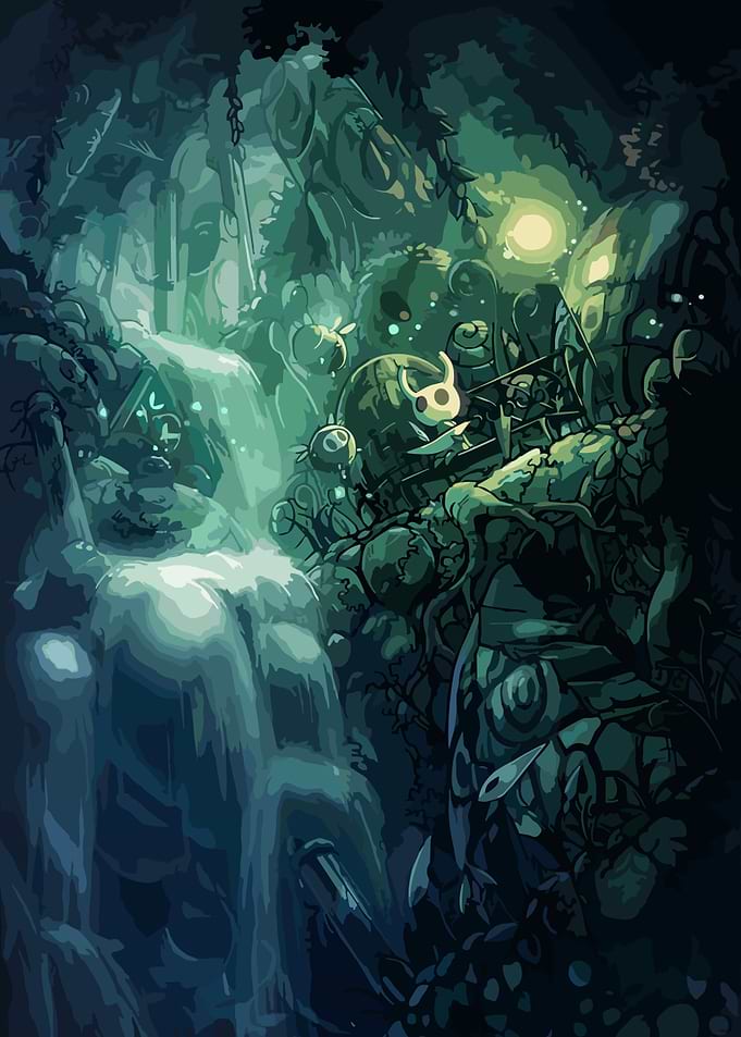 Hollow knight game gaming