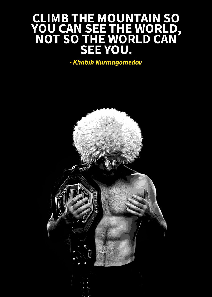 Khabib Nurmagomedov quotes