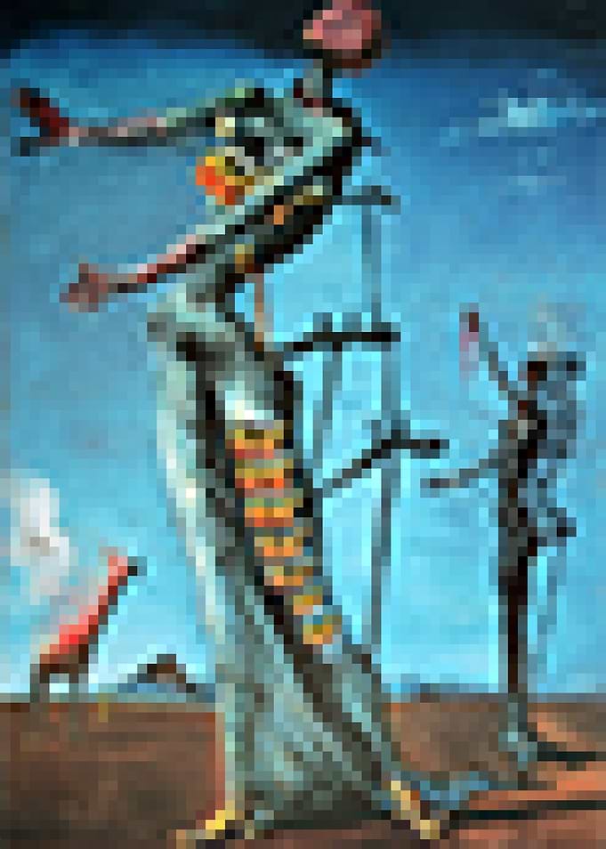 The Pixelated Giraffe