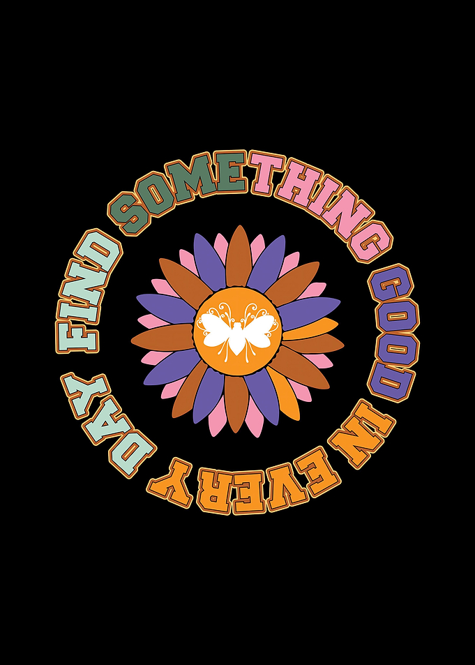 Motivational Quote Flower