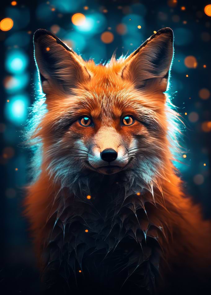 Red Fox in Forest