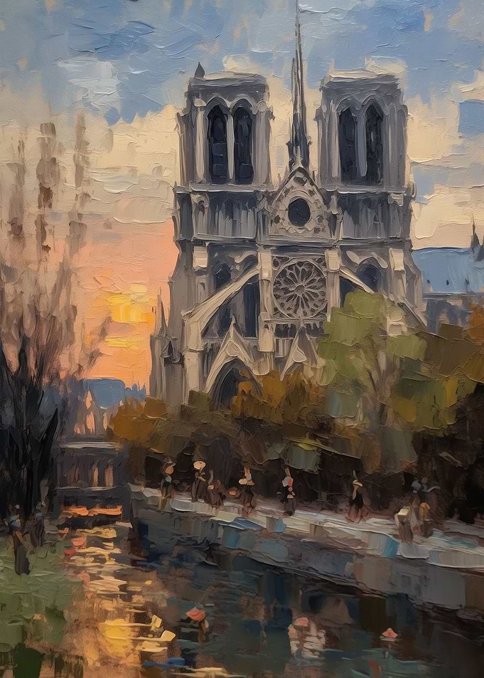 Iconic Notre Dame de Paris