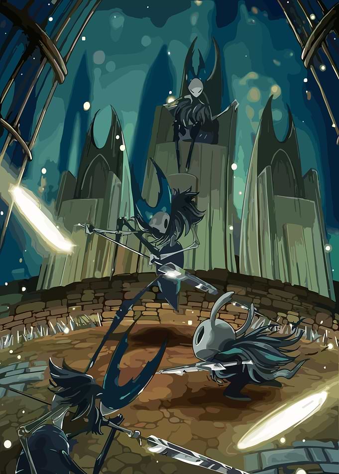 Hollow knight game gaming