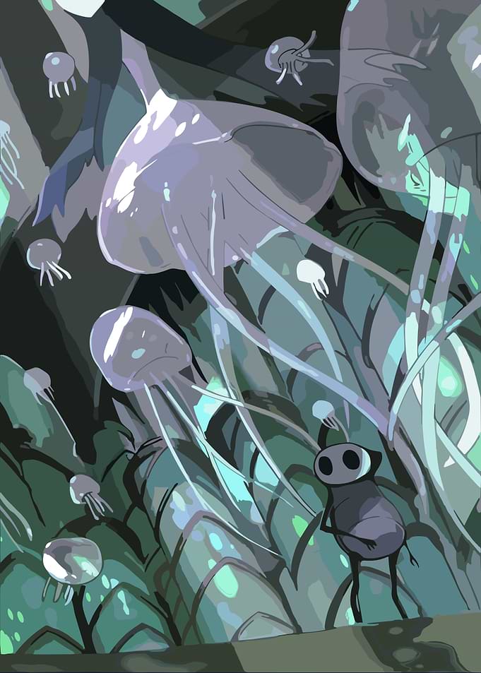 Hollow knight game gaming