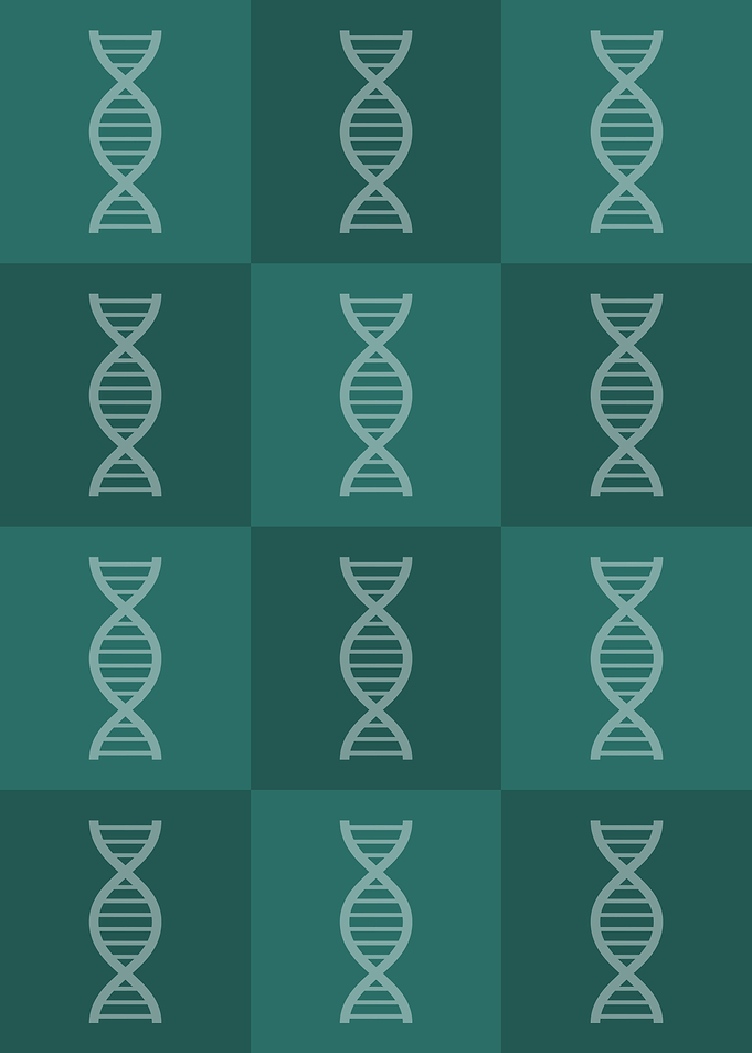 DNA Science Icons Pop Art