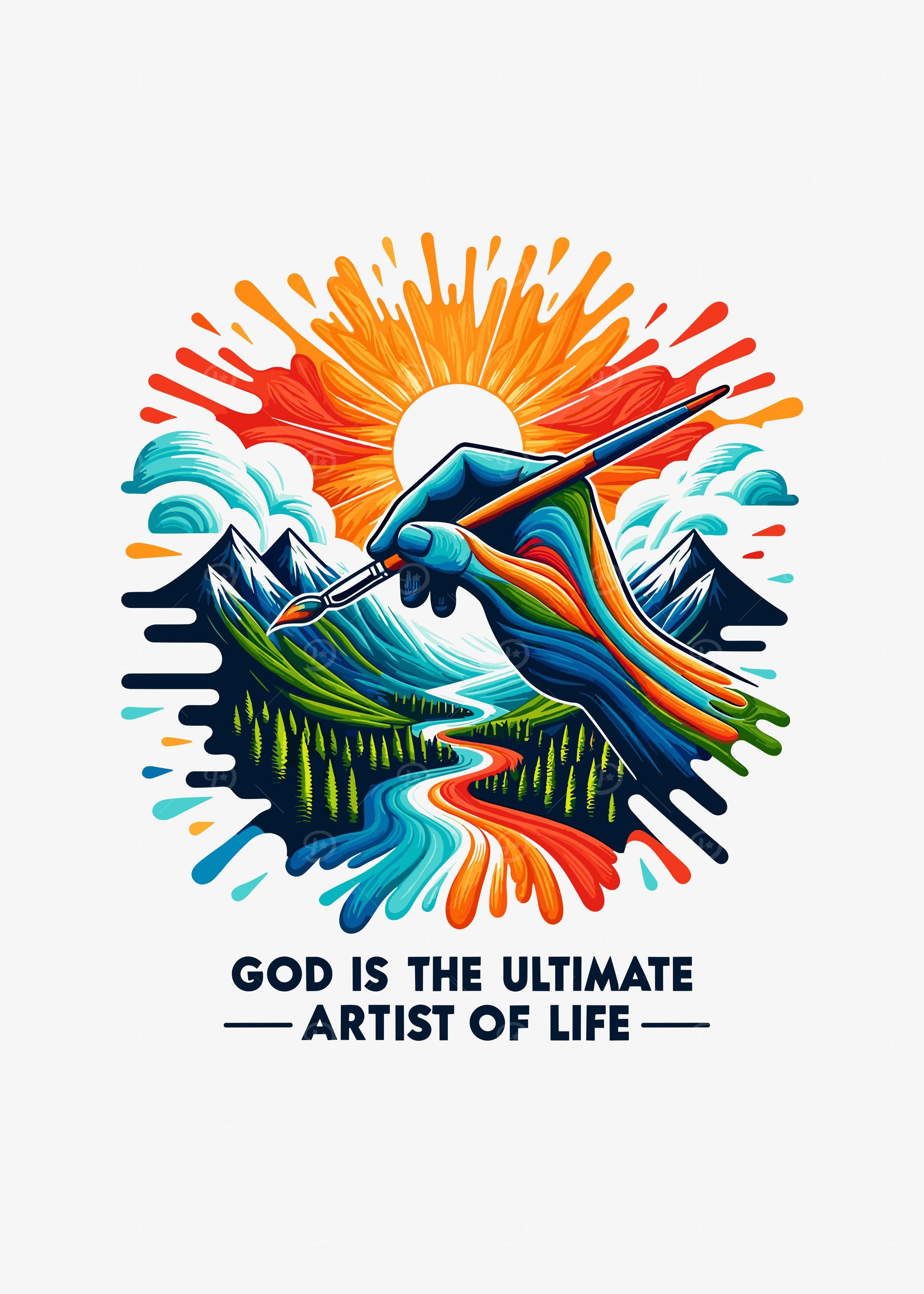 God is The Ultimate Artist
