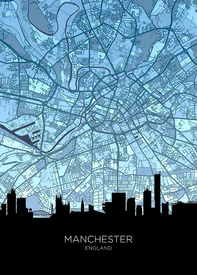 Manchester Skyline England