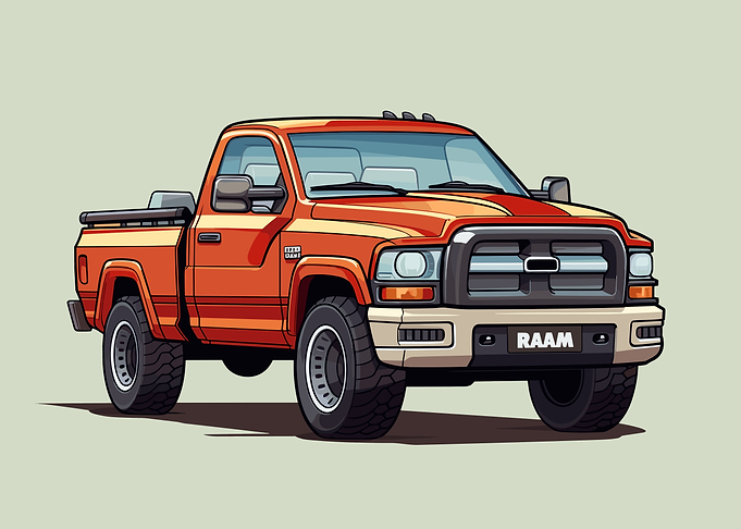 Ram Minimalist Car
