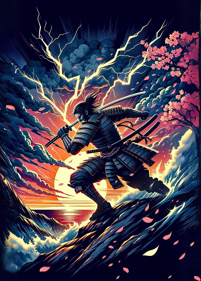 Samurais Storm Lightning
