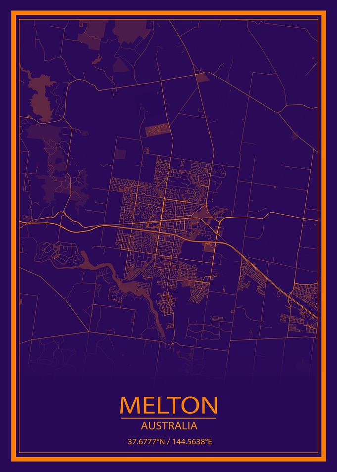 Melton AUS Purple City Map