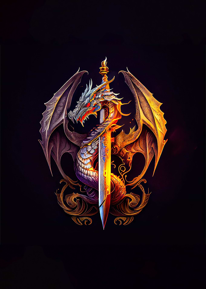 Fire Dragon Dagger