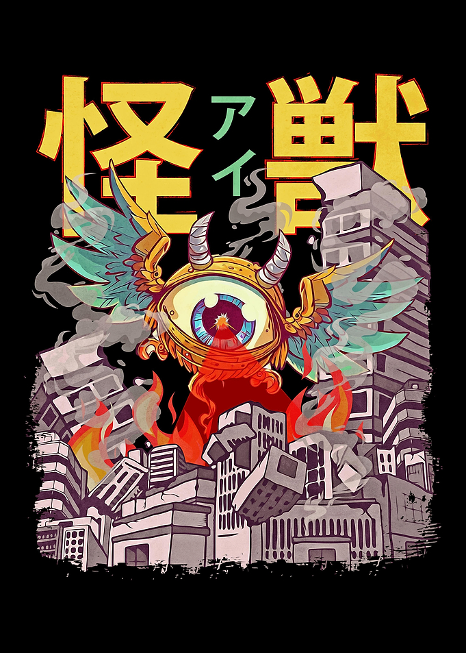 Kaiju Flying Eyeball