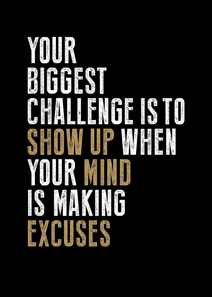 Showing Up Motivation